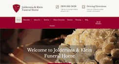 Desktop Screenshot of joldersma-klein.com